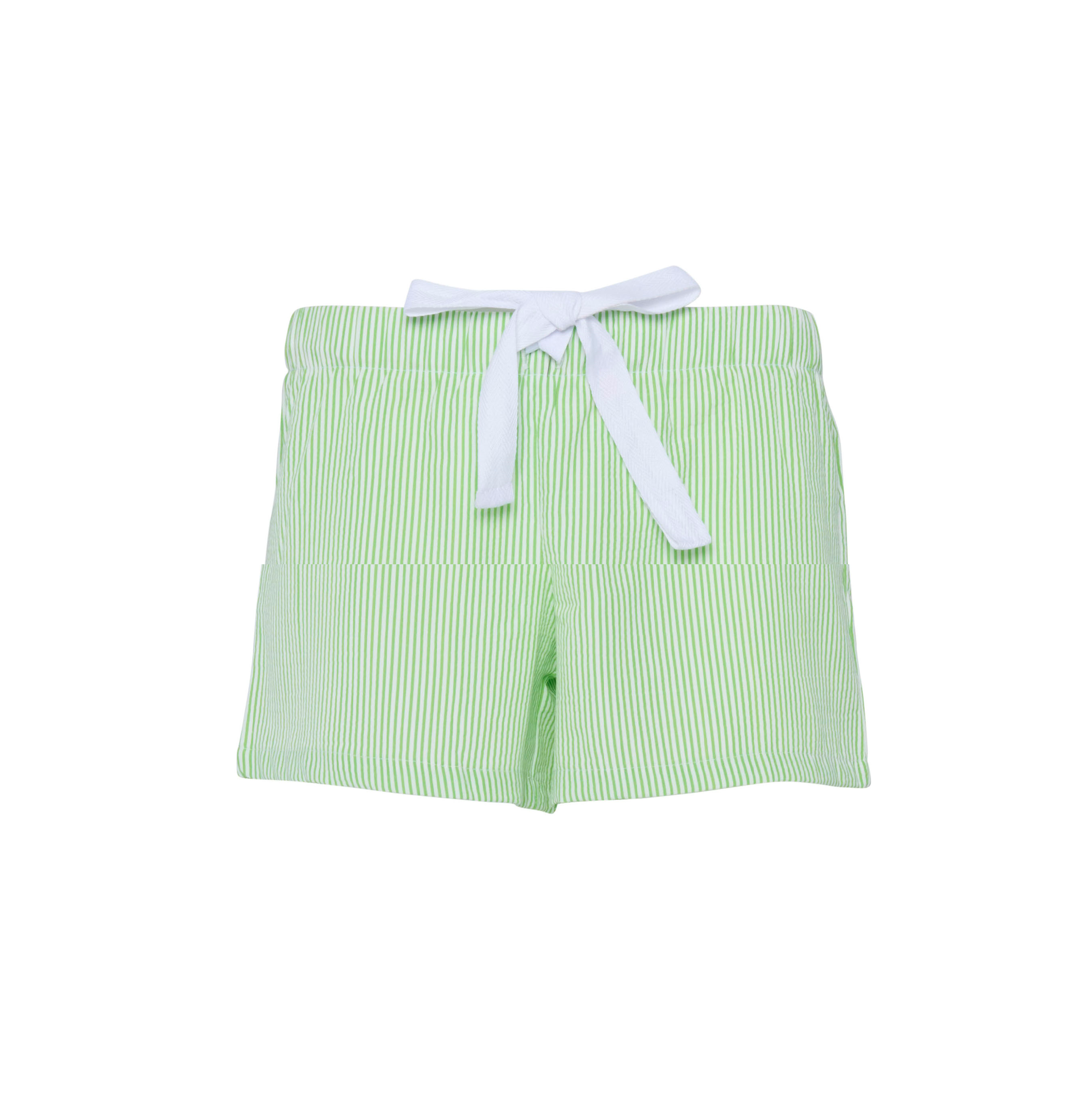 New for Spring! Seersucker Lounge Shorts Green