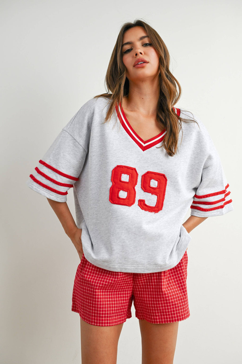Varsity Spirit Oversized Shirt - BMT7734