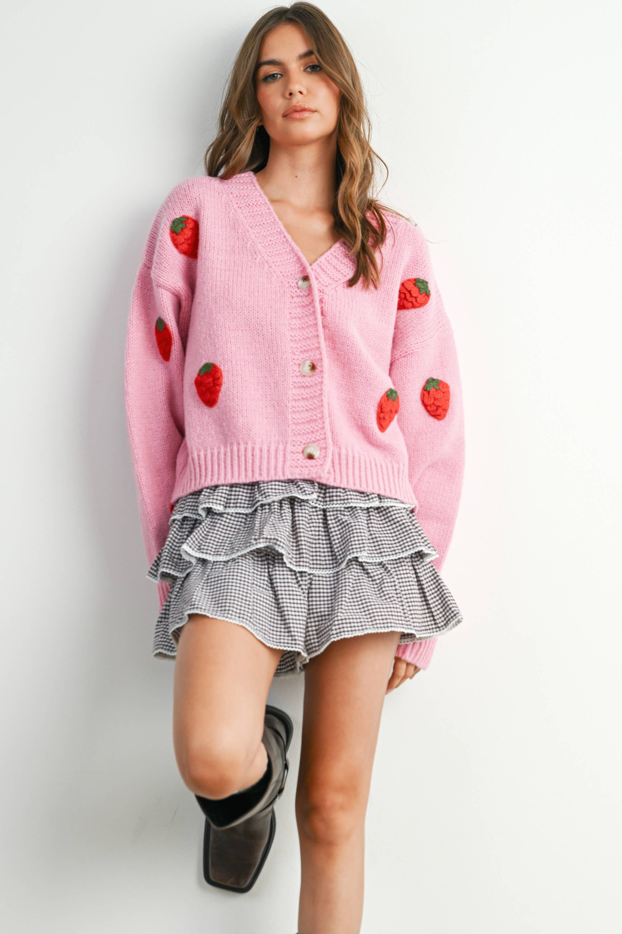 Tiered Ruffle Mini Skort - BMP7719