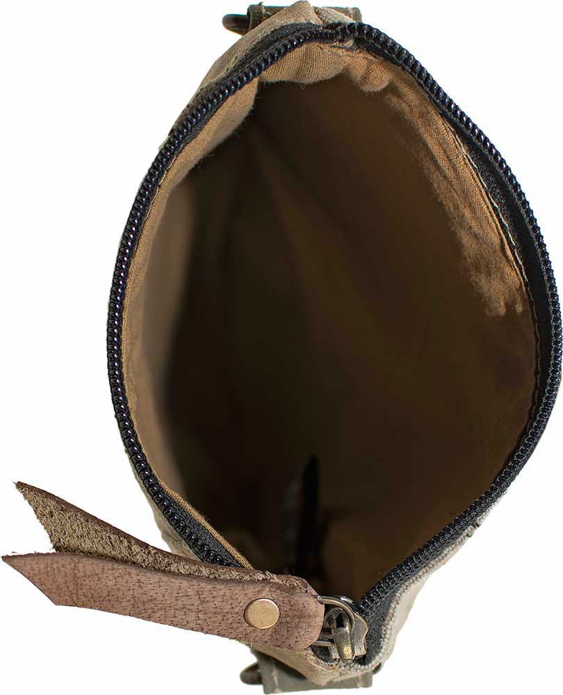 Beach Bus Recycled Tent Small Crossbody