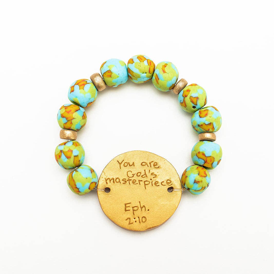 Rainforest Green Glass with Hannah Cross